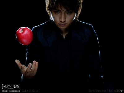 Kira in original Japanese live action movie Death Note