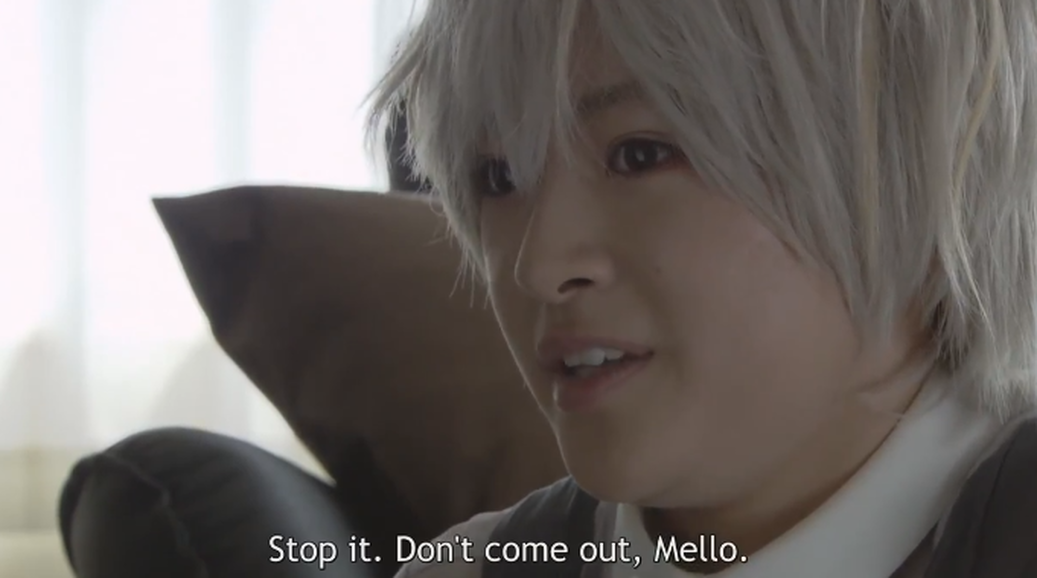 Death Note's Near begs Mello not to come out