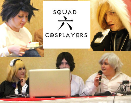Squad Six Cosplayers Death Note cosplay