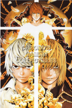 Large Death Note poster Mello, Near and Kira 