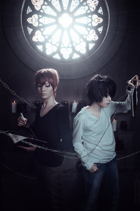 Fausto-the-Endless Light Yagami and L cosplay