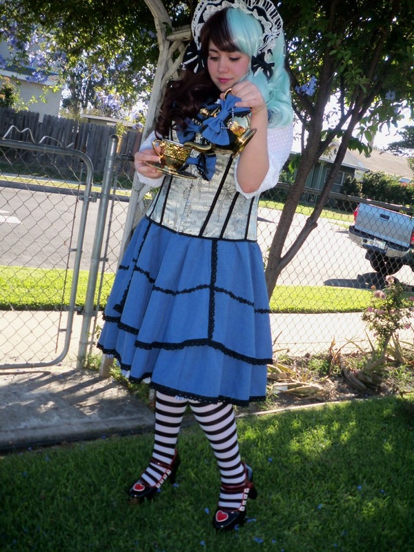 Mistress 9 as Lolita Alice in Wonderland