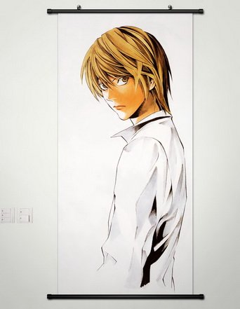 Wall Scroll Light Yagami Death Note poster