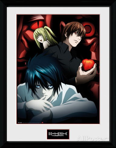 Death Note - Light, L and Misa (Collector Print)