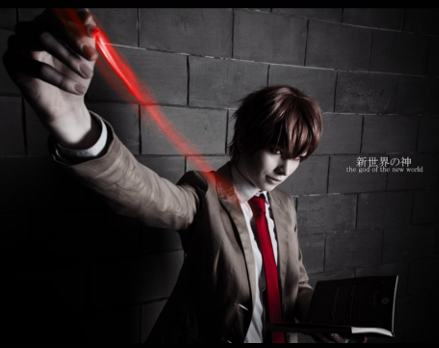 FaustoTheEndless as Light Yagami Death Note